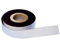 ruban magnétique, PVC, blanc , 50 mm x 30 m