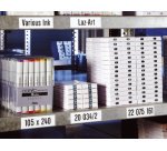 Ruban magnétique, PVC, 35 mm x 30 m, blanc