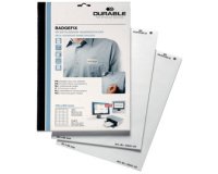 Badge BADGEFIX, autocollant, 40 x 75 mm