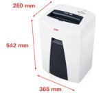 Destructeur de documents SECURIO C18, particules: