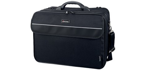 LIGHTPAK Sac pour laptop 'CORNICHE', noir