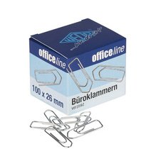 Trombones, zingué brillant, 26 mm, grand paquet