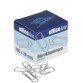 Paperclips glanzend verzinkt 32 mm klein pakket