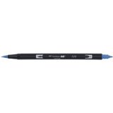 Stift Tombow dubbele punt 'DUAL BRUSH PEN ABT' navy blue