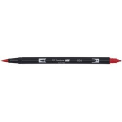 Tombow Feutre double pointe 'DUAL BRUSH PEN ABT', poppy red
