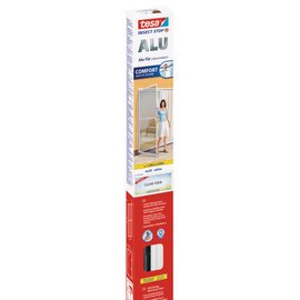 Moustiquaire Alu Comfort pour portes 1,00 m x 2,20 m, Tesa Insect Stop