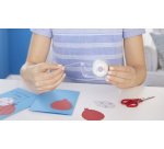 Film Ruban adhésif double face,12 mm x 7,5m,transparent