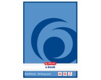 Bloc de papier à lettre x.book, A5, non troué, ligné