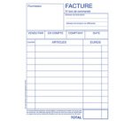 Bloc de caisse facture, 50 dupli numérotés de 1 à 50