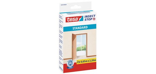 Moustiquaire STANDARD portes, 2 pièces de 0,65 m x 2,2m