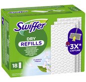 Serpillère sèche au parfum febreze, pack de recharge