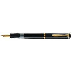 Stylo plume M 200, noir, taille de la plume: F