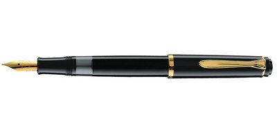 Fountain pen M 200, black, nib size: B