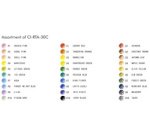 Kit crayon de couleur 'IROJITEN'-Rainforest,Set de 30