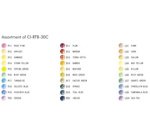 Crayons de couleur 'IROJITEN' Woodlands, set de 30,