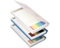 Crayons de couleur 'IROJITEN' Woodlands, set de 30,