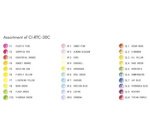 Crayons de couleur 'IROJITEN' - Seascape, set de 30