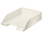 Corbeille à courrier Plus WOW, A4, polystyrène, blanc