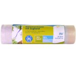 Sac poubelle à liens coulissants, 35 litres, blanc