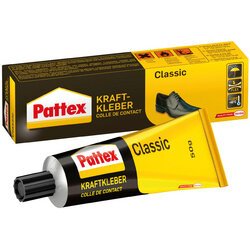 Colle de contact classic, avec solvant, tube de 125g