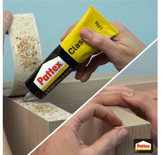 Colle de contact classic, avec solvant, tube de 50 g