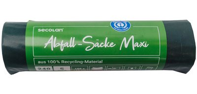 Sac poubelle Maxi, 240 litres, vert