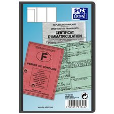 Etui de protection, PVC, 3 volets, 0,14 mm, A4