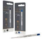 Recharge parker stylo-bille métal largeur fine coloris noir