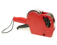 Pince à étiqueter 101418, rouge, 1 ligne numérique
