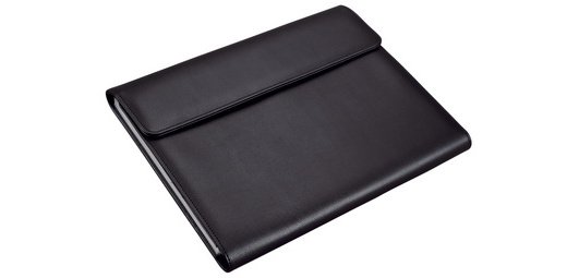 Lectern File Organizer 'VADO', A4, Faux Leather, Black