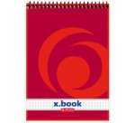 Bloc-notes à spirale x.book, A5, 50 feuilles