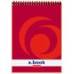 Notitieblokje met spiraal x.book A5 50 vellen