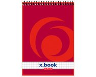 Bloc-notes à spirale x.book, A6, 50 pages