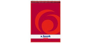 Spiralblock x.book, A6, 50 Seiten