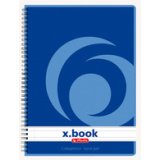 En_cahier a spirales x.book a5, 160 pages, ligne