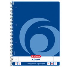 Cahier à spirales x.book, A4, 160 pages, ligné