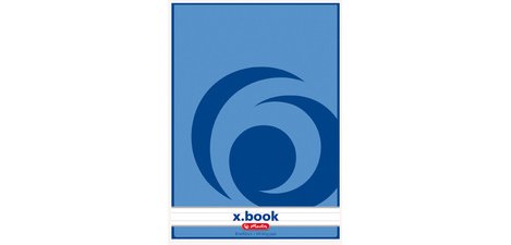 Bloc de papier à lettre x.book, A4, non perforé 50 feuilles