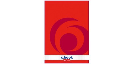 Letter pad block x.book, A4, unperforated squared