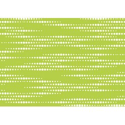 Papier cadeau 'Petits points verts', sur rouleau