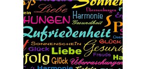 Papier cadeau 'Wishes', sur rouleau