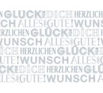 Papier cadeau 'Typo Happy', sur rouleau