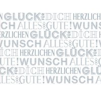 Papier cadeau 'Typo Happy', sur rouleau