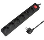 Multiprise, 6 prises, avec interrupteur