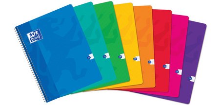 Cahier reliure intégrale, 240 x 320 mm, quadrillé 5x5