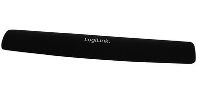 Gel wrist rest for keyboard, black