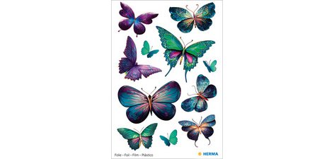 Sticker MAGIC 'Coeurs étoilés', film plastique