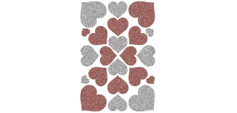 Sticker MAGIC 'Papillons', film scintillant