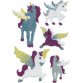 Sticker MAGIC 'licornes', Diamond glittery,