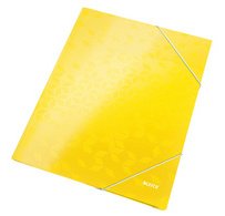 Chemise à élastique WOW, A4, carton,  perle