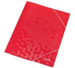 Chemise à élastique WOW, A4, carton,  perle